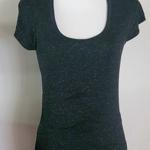 Little Black Dress Gold Fleck